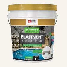 Manta Líquida Elastment Cimento Elástico Azul 4kg Drylevis