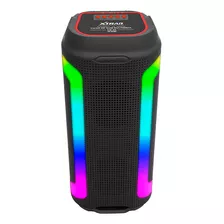 Caixa De Som Bluetooth 50w Portátil Amplificador Multimídia Cor Preto 110v/220v