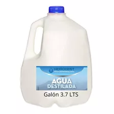 Agua Destilada (galón 3.5lts)