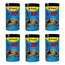 Kit 6x Biorept W 300g/1000ml Alimento P/ Tartaruga Aquática