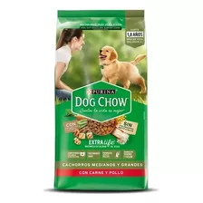 Perrarina Dog Chow Cachorros Medianos Y Grandes 4kg