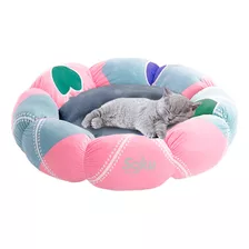 Cama Cojin Gato Cachorro Perro Impermeable Flor Extra Suave Color Corazones