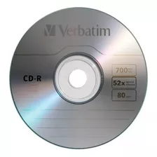 Cd.r Verbatim/fujifilm 700mb 52x 80min X22 Unidades