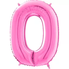 Balão Metalizado Letra Rosa Pink 16 Polegadas Partiu Festa