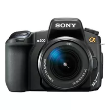 Câmera Fotografica Sony A300 Dslr Com Lente Nova