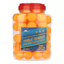 60 Pelotas De Tenis De Mesa De Entrenamiento 3 Estrellas