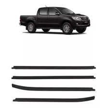 Kit Jogo Pestanas Externas Toyota Hilux 2012 2013 - C. Dupla