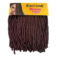 Cabelo Sintético Minina Nina Pacotão 360gr- Black Beauty