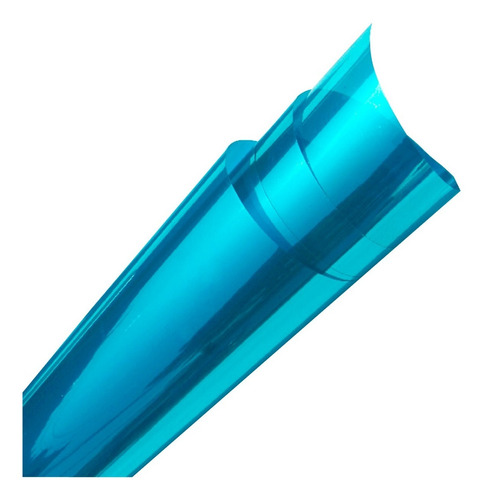 Papel Ahumado Espejo Azul 1m X 4.5m Solardiamond Hp