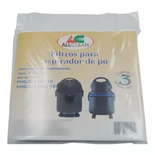 Filtro Saco De Aspirador Philco Ph 10 Pas 10 3unid Linha Pro