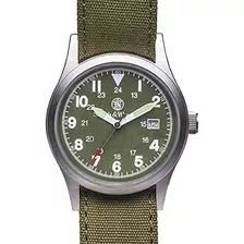 Reloj Militar Hombre, 3 Atm 3 Correas De Lona Intercamb...