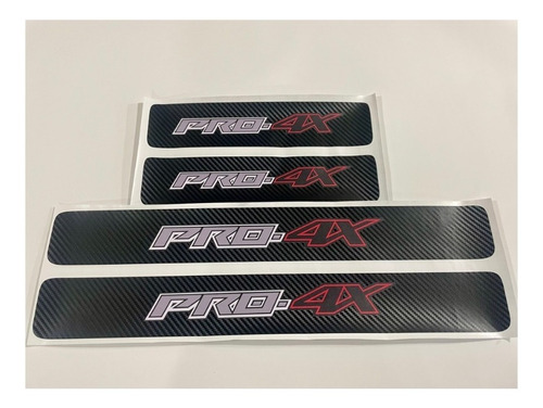 Sticker Frontier Pro-4x Cubre Estribos Fibra Carbon Proteje Foto 2