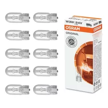 Lampada Esmagada Pingao 24v - Osram (caixa Com 10) - 2841