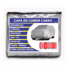 Capa Cobrir Carro Chuva 100% Impermeavel Proteção Sol Uv