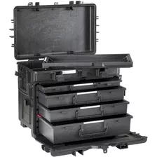 Explorer Cases 5140bkt02 Waterproof 4-drawer Trolley Tool Ca
