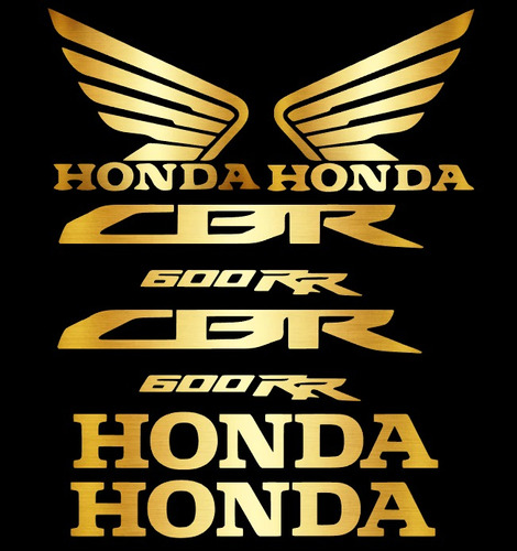 Calcomanias Stickers Honda Cbr600rr 2009-2016 Logos Foto 7
