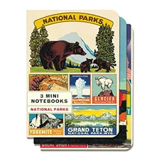 Cuadernos - Cavallini & Co. National Parks Mini Notebooks