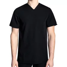 Polera Hombre Scorpi Comfort -negro- Uniformes Clínicos