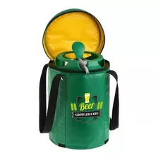 Bolsa Térmica Barril Para Barril Da Heineken Cor Verde