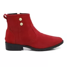 Bota Botinha Feminina Casual Confortavel Coturno Mega Oferta