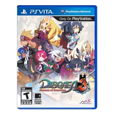 Jogo Disgaea 3: Absence Of Justice - Psvita - Usado