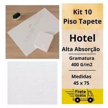 Kit 10 Piso Hotel Chão Banheiro Branca Hotel Pousadas Motel Cor Branco Pesinho Lisboa