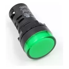 Luz Piloto Ojo De Buey Kpl 12v Ac / Dc Kacon Rojo Verde