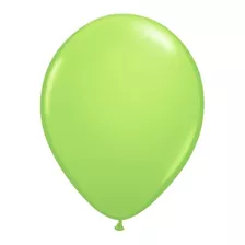 Bexiga Balão Verde Limão Liso 12 Polegadas 25 Unidades