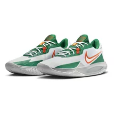 Tenis De Basquetból Nike Precision 6 Blanco Color Blanco/malaquita/reloj De Sol/naranja Seguridad Talla 25 Mx