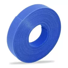 Rolo De Fita Velcro Qwik Tie 19mm X 11,4 Metros Azul