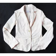 Blazer Saco Camperita Zara Trf Mujer Rosa Claro Talle S