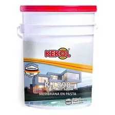 Membrana Liquida Pasta 20kg Impermeable Transitable Kekol Color Rojo