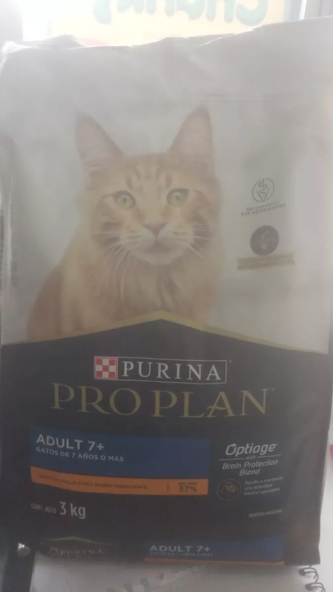 Pro Plan Adult 7+ Felino 3kg Entregas A Domicilio