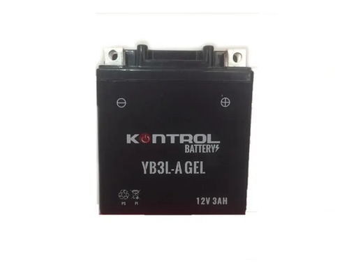 Batería Moto Kontrol Kawasaki Max 100 Yb3la Gel