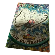 Butterfree 01 Card Pokémon Topps Tv Animation Edition