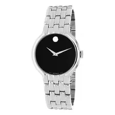 Movado Caja Clásica De Acero Inoxidable Y Pulsera Con Esfe.