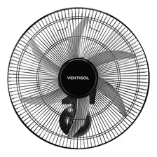 Ventilador Parede Ventisol Steel Bivolt 50cm Preto Aço 