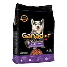 Alimento Ganador Premium Para Perros Ganador Premium Cachorro Raza Mediana/grande 20kg Para Perro Cachorro De Raza Mediana Y Grande Sabor Mix En Bolsa De 4kg