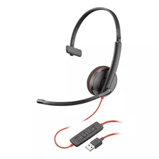 Auriculares Plantronics Blackwire C3210 Usb-a Monoaurales