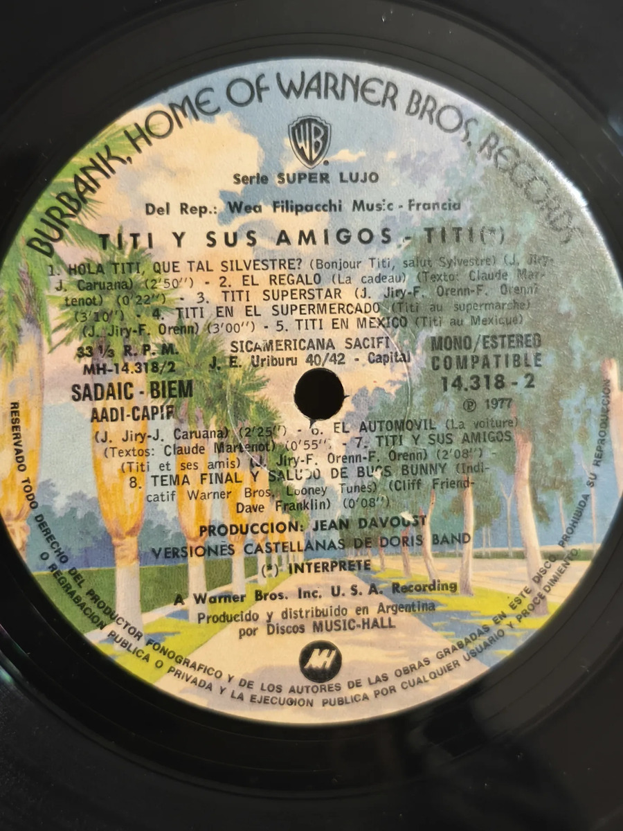 Titi - Titi Y Sus Amigos - vinilo 1977