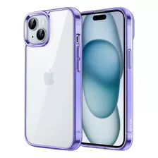 Fundas Para Móviles Jetech, 5500h, Purpura, Para iPhone 15