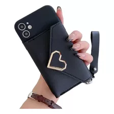 Case Para iPhone 13 Pro Max Bolsillo Corazon