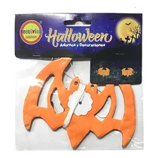 Guirnalda Halloween Murcielago 2 Mts X 19 Cms