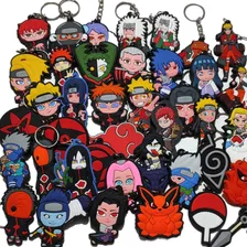 8 Chaveiro Coleção Akatsuki Naruto Time 7 Completo Escolha