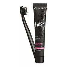 Pasta Dental Curaprox Black Is White 90ml + Cepillo Cs 5460