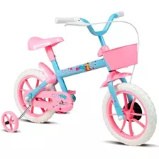 Bicicleta Infantil Verden Paty Aro 12 Azul E Rosa - 10475