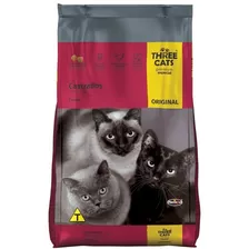 Ração Three Cats Original Gatos Castrados 10,1kg