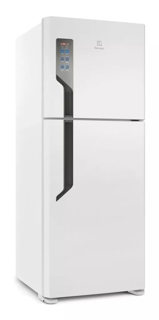 Geladeira Frost Free Electrolux Top Freezer Tf55 Branca Com Freezer 431l 127v