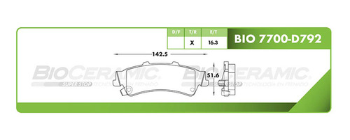 Balata Disco Trasera Gmc Sierra 1500 Classic 2007 4.8 Foto 2