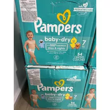 Pañales Pampers Talla 7, Caja Por 54 Unir